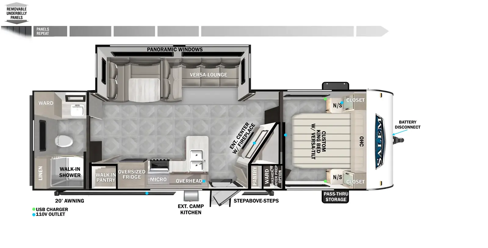 Salem Travel Trailers Forest River RV